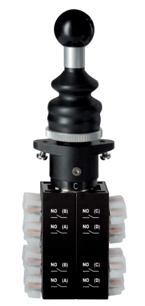 スプリングリターン/各位置停止ジョイスティックスイッチWKT MKT/WKS MKS