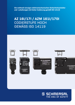 Codierstufe HOCH gemäß ISO 14119