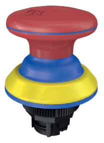 HDR - Botão de paragem de emergência com retenção