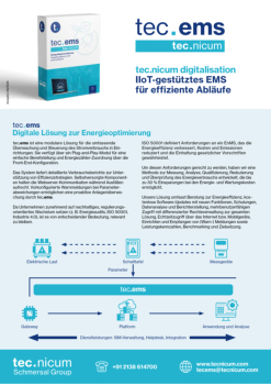 tec.ems - Energy Monitoring System (Handout)