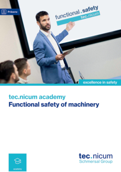 Functional safety of machinery (In person)