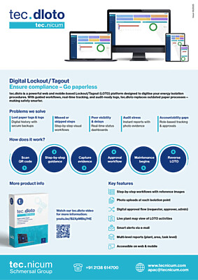 tec.dloto - Digital Lockout/Tagout (Handout)